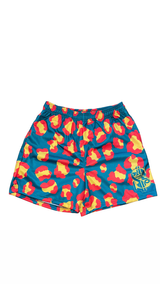 Multi Color RTMO Mesh Shorts