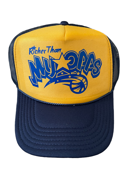 Navy/Gold RTMO Trucker with Navy