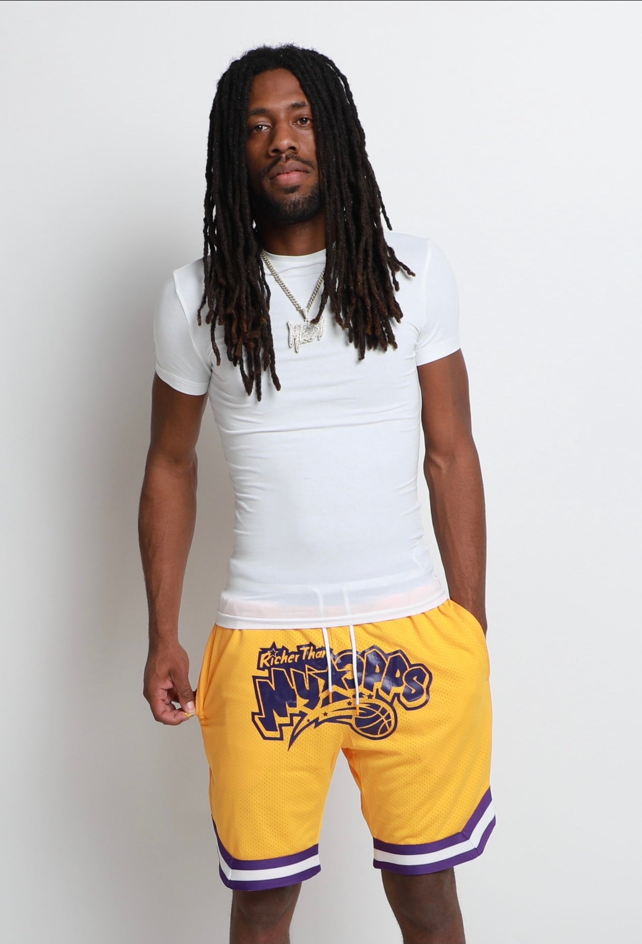 RTMO Lakers Basketball Shorts