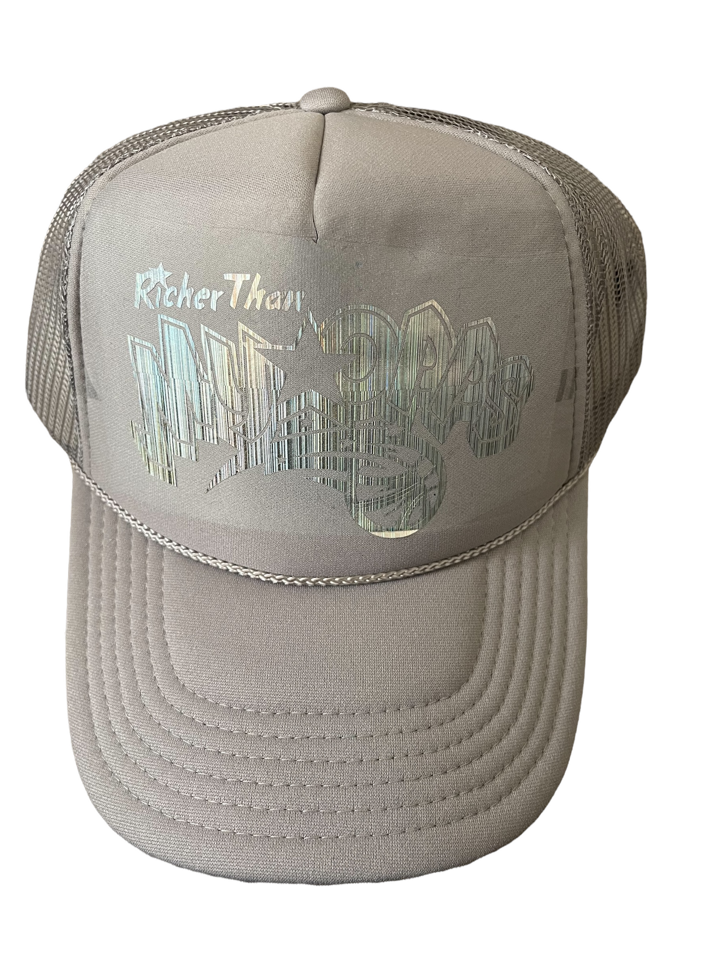 Grey RTMO Trucker with Silver