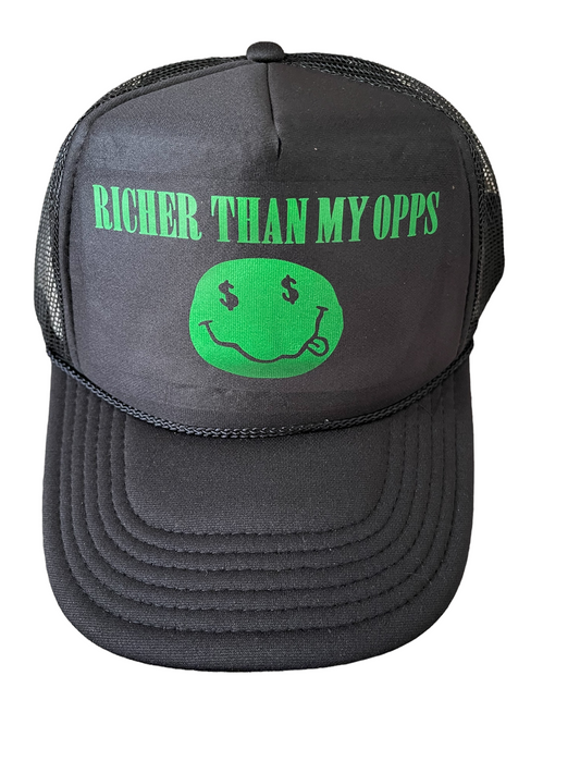 Grey RTMO Trucker with Green