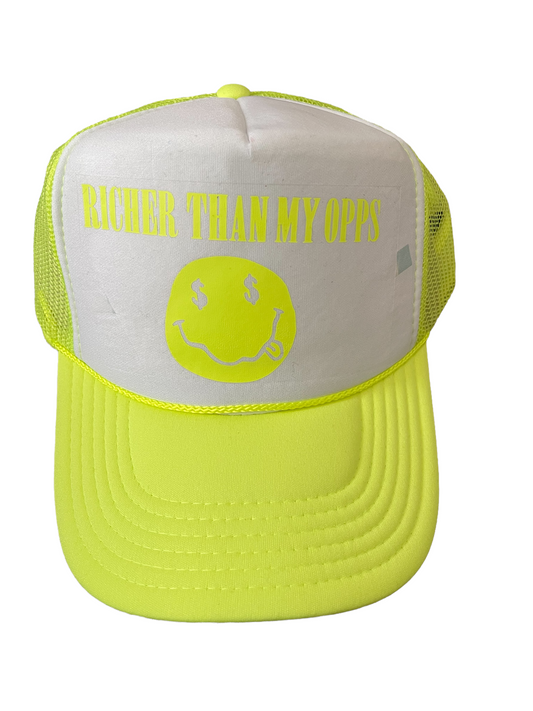 Neon Yellow RTMO Trucker with Neon Yellow